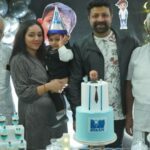 Chandra Lakshman Instagram - Ayaan's birthday became extra special with the yummy cake from @cakecraftkochi BY Surya..The dessert table was a treat indeed.. Check out their page for more and get your's baked! Thanks @cakecraftkochi for the love❤️