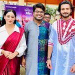 Chandrani Das Instagram - @cadburycelebrations_in উৎসবের মিষ্টিমুখ ❤️ Presenting আনন্দবাজার অনলাইন @seanbanerjee.sb @officialchanndranidas ❤️ #festive #mood #happy #moments #durgapujo #actor #life #viralpost
