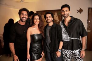 Chestha Bhagat Instagram - A beautiful night with beautiful people. 

TI family for life ❤️

#temptationisland #temptationislandindia #jiocinema #samadhchoudhary #cheshtabhagat #aerreo #akshaybindra
