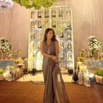 Chestha Bhagat Instagram - Burn all your bad times and enter the good ones. #aboutlastnight #festivevibes #diwalivibes Styling: @shreeyamongia @stylbyshreeyamongia Outfit: @expressionistbyjaspreet Jewels: @suhana_art_and_jewels