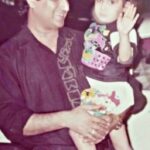 Chestha Bhagat Instagram - Fathers and Daughters have a special bond. She is always daddy’s little girl. I love you dad ❤️ Happy Father’s Day 😘😘