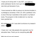 Chinmayi Instagram – This made my day.

If you all are making a decent amount of money, set aside a small amount to pay someone’s fees.

Education changes lives, families, communities. 

I am grateful that the music that I have been gifted with can pay it forward. 🙏