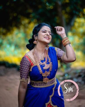 Chitra Instagram - Mua @sowmitran_makeover 
Costumeby @knotweddinghouse 
Jwellery @new_ideas_fashions 
Photography @itz.nirmal.here