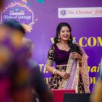Chitra Instagram - It was a wounderful event in this beautiful evening 😍🥰😍 thank u for the gesture @radiomirchi and @thechennaisilks_coimbatore Pro and photography @solamedia_starz Costumeby @zaraglamzfit MUA @makeupartistkalai Event by @radiomirchi Coimbatore, Tamil Nadu