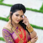 Chitra Instagram - MUA @lavanyaeuginebridalmakeup Saree by @swathisonline Blouse by #savinidii Jwell by @new_ideas_fashions