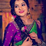 Chitra Instagram - @renuka_hairandmakeup Blouse @vy16_studios Sarees @grb_silks Photography @picexlstudios