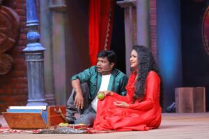Chitra Instagram - Watch KPY season 9 only on Vijay tv 😍🥰
Thank u @thomson_1982 😍 for inviting me 😍
Photography @poovarasanphotography 
Costume by @zaraglamzfit