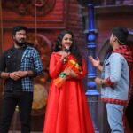 Chitra Instagram - Watch KPY season 9 only on Vijay tv 😍🥰 Thank u @thomson_1982 😍 for inviting me 😍 Photography @poovarasanphotography Costume by @zaraglamzfit