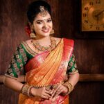 Chitra Instagram - Mua : @laavi_me @lavanya_makeupartist Photography : @artsystudios.india Outfits : @mabia_mb @bollinenisilks Organised : @wedding.destination.chennai Jewellery : @wowbridaljewel