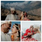 Chitra Shukla Instagram - VAIBHAV&CHITRA Payr sucha ho toh sab possible hai❤ Triyuginarayan is a well known hindu pilgrimage located in the Rudraprayag district of Uttrakhand. When Chitra and Vaibhav decided to get married at triyuginarayan we were like is it possible? They said it is possible and here they are. When you dream of marrying at the place where Shiva and Parvati got married and you are marrying in reality emotional moments. It was a Pure Bliss... Shot on: @canonindia_official #intimatewedding #destinationwedding #couple #bride #weddingsutra #weddingwire #northindianwedding Triyuginarayan Temple