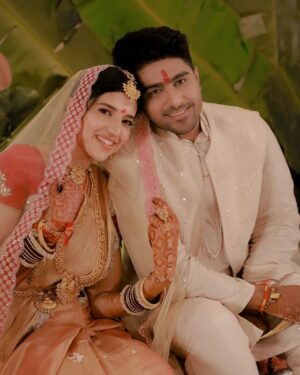 Chitra Shukla Instagram - Glimpses of our Love filled & deeply blessed Engagement ceremony 🏵️✨