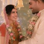 Chitra Shukla Instagram - Glimpses of our Love filled & deeply blessed Engagement ceremony 🏵️✨