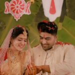 Chitra Shukla Instagram - Glimpses of our Love filled & deeply blessed Engagement ceremony 🏵️✨