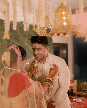 Chitra Shukla Instagram - Glimpses of our Love filled & deeply blessed Engagement ceremony 🏵️✨