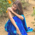 Cookies Swain Instagram – “The Marigold is a reminder that life is beautiful, even in its darkest moments.” 

Saree – My bestie @__rituparna__98 💙
P.c – @pratima.dolly30 😘