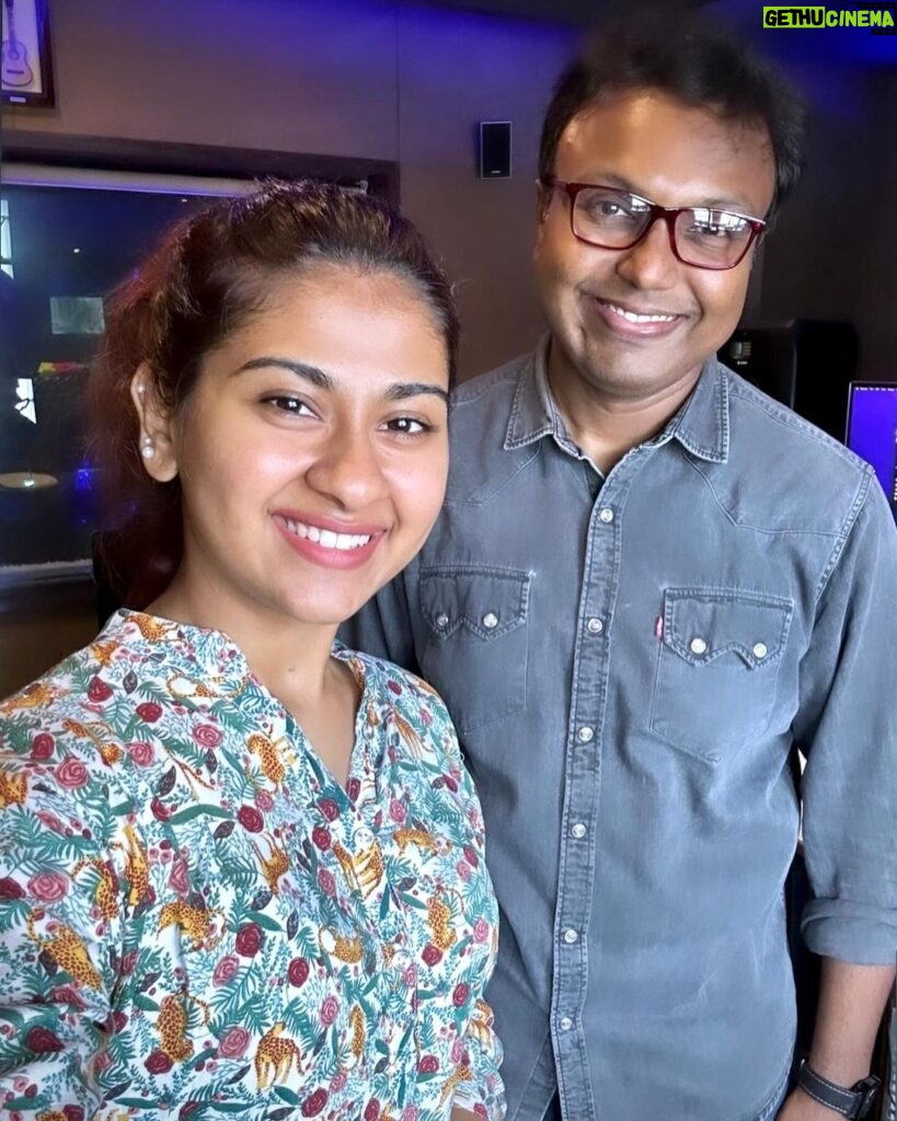 D. Imman Instagram - Glad to rope in Singer Nithyashree for Director/Actor Parthiban sir’s next directorial venture! Its always a delight to compose a melodious track in a film! Lyrics penned by Radhakrishnan Parthiban! A #DImmanMusical Praise God! @radhakrishnan_parthiban @keerthanaparthiepan @_nithyashree