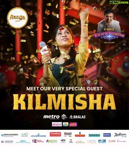 D. Imman Instagram - We're thrilled to introduce our very special guest for D.Imman Kacheri Arambam! 🎤✨ Get ready for an extraordinary experience and the chance to meet someone truly amazing. Stay tuned for more details and join us in welcoming our special guest! 🤩🎉 #SpecialGuestReveal #ExcitementBuilding #MeetTheStar Colombo, Sri Lanka