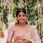 Deepika Venkatachalam Instagram – #WeddingLookBook ( Engagement : 1/4 )

Your D is back with a styling series again, and this time, it’s for our #RnDwedding. Ah Still feels surreal :”)🧿

The first outfit I wore for this special occasion was nothing short of magical. It was a breathtaking lehenga with a panelled skirt and a stunning hand-embroidered crop top. My stylist @artra1210 wanted it to be both traditional and modern, so I can reuse it forever 😅 . @fiorebymalar_ Akka spent days working on the crop top and made sure it looked royal as well. 🥹 Everyone loved how the top and skirt complemented each other and blended with the Kerala theme.

But ena dhan plan panaaalum., konjam sodhapum la .. 😅 Long story short- I missed my dupatta. (Watch our engagement film on YouTube to know what happened later then. Dupatta vechi Oru kutty promotion.hehe) 

As it was getting late for the ceremony, @artra1210 instantly got an idea to snatch a dupatta from one of my bridesmaids. 😂 And she legit styled it in a way it matched my whole outfit! -(This is why you need a wedding stylist brooo ❤️)
 “Ponnu naa dhan but naa potruka dupatta endhu ila“ 😂

We wanted both pieces of the outfit to be staple pieces so that they could be styled in different ways in the future and still look like a complete outfit even without the dupatta & I think we achieved the goal.

For the jewellery styling, we were initially confused. But, the pro @artra1210 was so confident and decided to go for jewels that matched the crop top’s colour. The beautiful outfit became even more stunning with the matching choker, head Tikka, and bangles from @rimliboutique ❤️

The outfit, makeup by @kabooki_mua , jewellery by @rimliboutique and decor by @tharunam.in came together beautifully, and with the vibrant smiles of our friends and family, it felt like a royal engagement. My then-fiancé and now-husband approved of my look at first glance and made me feel like a royal princess on our engagement day. So, does my #instafam approve of it? Let us know in the comments! 🌝
.
📸 @photonimage_by_daran 
.
#RnDwedding #Engagement
