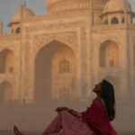 Deepika Venkatachalam Instagram – Traveled 2500km to sweep him off his feet. :’) 🫶🏼 #OruKuttyStory 

After our engagement, he went on a 15-day trip with his friends, and that separation seemed different during that phase.  So I traveled all the way to surprise him on the last day of his vacation in Agra. :’) 

 As an ardent Vaaranam Aayiram movie fan, I’ve always loved the fairytale of Suriya and Meghna, but my heart knew he had always admired the beautiful relationship between Suriya and Priya. So I decided to give him a “Ennakaga vantha avlo thooram” moment, making him feel like the main character of my whole life. 😚

That day has become one of our favorite memories together. Can’t wait to tell you guys more about the day. So stay tuned!!🥹 ( at RVP’s YT channel – link in my bio) 
.
#RnD #RnDwedding 
.
Wearing @sha_.label 
📸 @keshu_hariharan