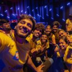 Deepika Venkatachalam Instagram – #RnDwedding Day 4 : “Whistle podu” 💛🥳
.

Who said weddings and traditions have to be always predictable?😌 Our special day took an exciting twist as we chose to #breakDstereotypes and conserve water by opting for a private screening of an IPL match instead of the traditional haldi ceremony. It was an unconventional choice that perfectly reflected our love for our team. 

Despite all our plans being confirmed, we got stuck in traffic and ran late to the much-anticipated private screening of the IPL match. As we anxiously made our way through the traffic, my mom couldn’t contain her excitement any longer. She decided to watch the game online in the car, refusing to let a single moment slip away! 😂
With every six and four, her excitement grew, and she couldn’t resist sharing updates with us, creating a unique blend of anticipation and laughter during our journey. Moms are the cutest laa?🥹 

As we reached the theatre, the whole place was already filled with excitement and cheer as we all came together to witness the magic of the game. Every cheer echoed through the room as each boundary and wicket took place, creating an unforgettable experience that will be etched in our hearts forever! 🥹

As a surprise wedding gift, CSK won the match and qualified to playoffs that day and gave us a memorable evening to cherish forever. 

We opted to go for this experience not only to break the societal norms but also to highlight the importance of making unique choices that resonates with who we truly are, and what matters to us! 

We are so grateful to have celebrated our love for CSK  in such a memorable and thrilling way🫶🏼
.
📸 @wevaphotography @sakshi.ramakrishnan 
.
#RnD