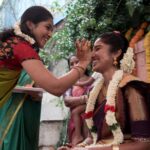 Deepika Venkatachalam Instagram – Day 2: Nalangu 🤍

I can’t help but relive the magical moments of my Nalangu, feeling like a royal bride all over again.

As I stepped into the nalangu venue, my entire family was present, adorned with heartfelt smiles, welcoming me like a princess. Their positive aura filled the place with uplifting vibes.

Giggles and laughter began to flow as I sat there, embraced by my loving family.  Whether it be my mom shedding happy tears at the sight of me all dolled up, my akka beaming with sheer happiness, or every member of my family being extra careful with the sandhanam to simply not smudge my makeup, ( how cute and thoughtful 🥹 )my heart will forever hold onto these moments.

Amidst the joy and laughter, the unconditional love from my loved ones made me feel truly blessed. It was a day filled with love, laughter, and beautiful memories!!🥹🧿
.
📸 @sakshi.ramakrishnan 
.
Saree : @saaramati 
Decor : @vizhamedai 
Makeup : @vishualizemua 
Hair : @saisubha_hairstylist 
.

#RnD #RnDwedding