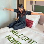 Deepika Venkatachalam Instagram – Can a simple hotel room become your home? ❤️
.
I’m sure all of us have close to heart ‘spots’! 
They could be the ones that left you baffled, the ones that broke your heart or the ones that made you realise how beautiful life can be! 

Hands down, if you ask me, which is that one of a kind place to me, I’d point my fingers at this most beautiful @novotelchennaisipcot 🪄

If you remember I had hosted a birthday here a couple of years ago. I cried the same day for some reason that broke me. 

Fast forward, when I realised what was good for my life and moved on, I decided to stay alone for a while and chose the very same Novotel and one of its rooms.  I clearly remember how my first therapy session kickstarted here. If someone were to know how much I cried through that phase, it could only be the walls of this room. 

The same room saw my transformation from the lowest phase to my happiest self. Yes, there have been countless days when I stayed here during #kkk Shoot last year. As a fact this was extremely far from my shoot location yet I chose to be here as this was the only place that provided me the solace I needed. 

Also, I’m not advocating any of you to go against your parents but there will be moments when you have to do it for your own betterment. Days when my mum used to reach out to me to be back home and when I could not face her due to my own insecurities and fear, I used to come back to this room to just sleep it out and cry it out. 

Oh the staffs here have been (& will always be- I’m sure) extremely friendly & kind by helping me out throughout.

And now when I visited them again after a year, there they were to surprise me with this beautiful gesture that read “Welcome Home” ❤️

Trust me when I say, I cried looking at this, only to look up and see how my life has changed for the best today. 🧿❤️ 

Is it right now to say “Can a simple hotel room become your home?”
indeed,YES! 

This Place! So wholesome in my life! 🥺 From going to back square one ➡️to healing and ➡️ to finally, HAPPILY stand here with my fiancé 🙈
Yes , Revealing the biggest surprise of my life!! 
Your Girl, Your Big Sister, Your D is getting “MARRIED” soon.🫶 hehe 🤫 

Love, 
D ✍️