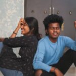 Deepika Venkatachalam Instagram - Kept our dance rehearsals on hold and instead found our Taste Match Score & created our own ‘Blend Playlist’ on Spotify. 😍 Just like ‘Abi & Gautham’, Create your Blend Playlist with your friends on Spotify by clicking the link on my story. #BlendPlaylist #TasteMatch @spotifyindia #Collab #deepika #chennaiBlogger #AbiGautham @raja_vetri_prabhu_ #DxSpotify