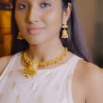 Deepika Venkatachalam Instagram - Traditional outfits have always held a special place in my heart, and this year I decided to go all-out and complete my festive look with traditional jewellery. The Brihadeshwara Gopuram Necklace is one of the many striking pieces from the Chozha collection by @tanishqjewellery ✨ It reflects the main towers of the Thanjavur temple to bring the Golden Age alive. If you’re looking for jewellery that celebrates our culture, check out the Chozha collection by @tanishqjewellery #TanishqCelebratesChozha #TanishqIndia #ChozhaCollection #deepika #chennaiblogger #chennaiinfluencer #stylewithdeepu