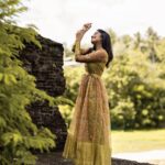 Deepika Venkatachalam Instagram - #DiwaliwithD Elegance in Royalty! ✨ ft @tamarachennai Are you girls stuck in something and still not picked up your Diwali outfit? Then there's an exciting surprise for you guys from @tamarachennai !! 😍 They are up with their #TamaraExpress and if you're located within Chennai, then you can receive your outfits within the next 3-4 hours time & if you are within Tamilnadu you'd get your outfits within 1-2 days. Trust me it's a great opportunity. I'm also contemplating in getting another one for myself. Oh, And this entire outfit is a beautiful culmination of traditional kalamkari prints and heavy zari borders. This dress will get you covered for your Diwali Pooja time and temple visits. The fitted full sleeve and the neck pattern was a clear winner (swipe left to have a clearer view of the outfit details ) and I am going to wear this dress over and again for countless times. 🥺 And did I tell you how I get to meet sweetest people on Instagram? @anitakamaraj was soo kind enough to share the location details to me so I could shoot here. The location was a definite treat to eyes! . 📸 The talented @v13photography_ . #deepika #chennaiblogger #chennaiinfluencer #ootd #diwali