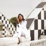 Deepika Venkatachalam Instagram – Ft. THE TALK OF THE TOWN, ♟Napier Bridge! 

Trust me when I first read about the space being painted like a chess board as a tribute to the chess olympiad, it quite didn’t make me turn around much. 

But when I got a chance to pass by Napier Bridge I was mind-blown. 

The next hour I got a call from my favourite stylist @indu_ig and she told me we should do a shoot there. 

Tada!! 😍 Felt like It all fell in place. 

@indu_ig akka and her team took the effort to bring the best. 
She personally handpicked this white pencil pants and the white blazer to sync well and I was for it. 🖤

In her words this was the look of “A Sassy Woman” who could possibly slay like she owns it all!! 

Doesn’t everyone want to be one ? ♟🤍
.
Perfectly complimented outfits from @studio24_bespoke fit me like a glove. Truly honestly wondering for ways I can restyle this to twin with nature and the atmosphere! 
.

📸 @bhoopalm_official 
TEAM :  @deepz_beautyjourney 
@deepika_hairstyles 
Outfit @studio24_bespoke 
Accessories @adorebypriyanka 
Assisted by @_.nevedhitha._
.
.
#deepika #chennaiblogger #chessolympiad #napierbridge #chennaiinfluencer