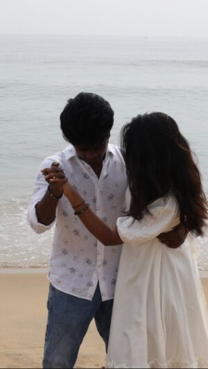 Deepika Venkatachalam Instagram - 🫶🏼💎 
.
.
“I remember crying my eyes out, praying to God for a man like you” .. 
.

Three beautiful months. With my BestttFriend. Cheers to forever! @raja_vetri_prabhu_ 🥹
.
#RnD