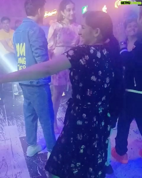 Deshna Dugad Instagram - Well, the color black kinda has its own attitude, doesn’t it!🖤♠️♣️➰ I was high on dance in the last video 🥲😂😎 . . #deshna #deshnadugad #black #blackdress #blacklove
