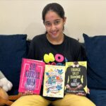 Deshna Dugad Instagram - Got this marvellous collection of books from @penguinindia ♥️🐧📚 Go grab your fav books from them now🥰 . . #desh #deshna #deshnadugad #reading #bookstagram #book #novels #fiction #readingbook