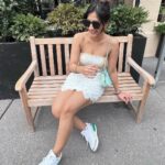Dhanashree Verma Instagram – As sweet as Butterscotch in the streets of NYC 🧈✨🫧 New York City
