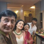 Dhanashree Verma Instagram - Our passion for lights, ladoos and love runs in the family ♥️ Happy diwali