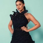 Dhvani Bhanushali Instagram - You’d wish I told you what’s up 🖤 Styled by: @shnoy09 Outfit: @vaishalisstudio Rings: @azotique Makeup: @sahithya.shetty Hair: @sanapathan104 Shot by: @saurabhdalvi_photography #highglam #LBD #dolledup