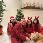 Dhvani Bhanushali Instagram – Merry Christmas 🫶🎄👨‍👩‍👧‍👧🐶