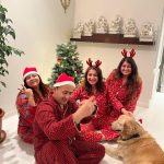 Dhvani Bhanushali Instagram – Merry Christmas 🫶🎄👨‍👩‍👧‍👧🐶