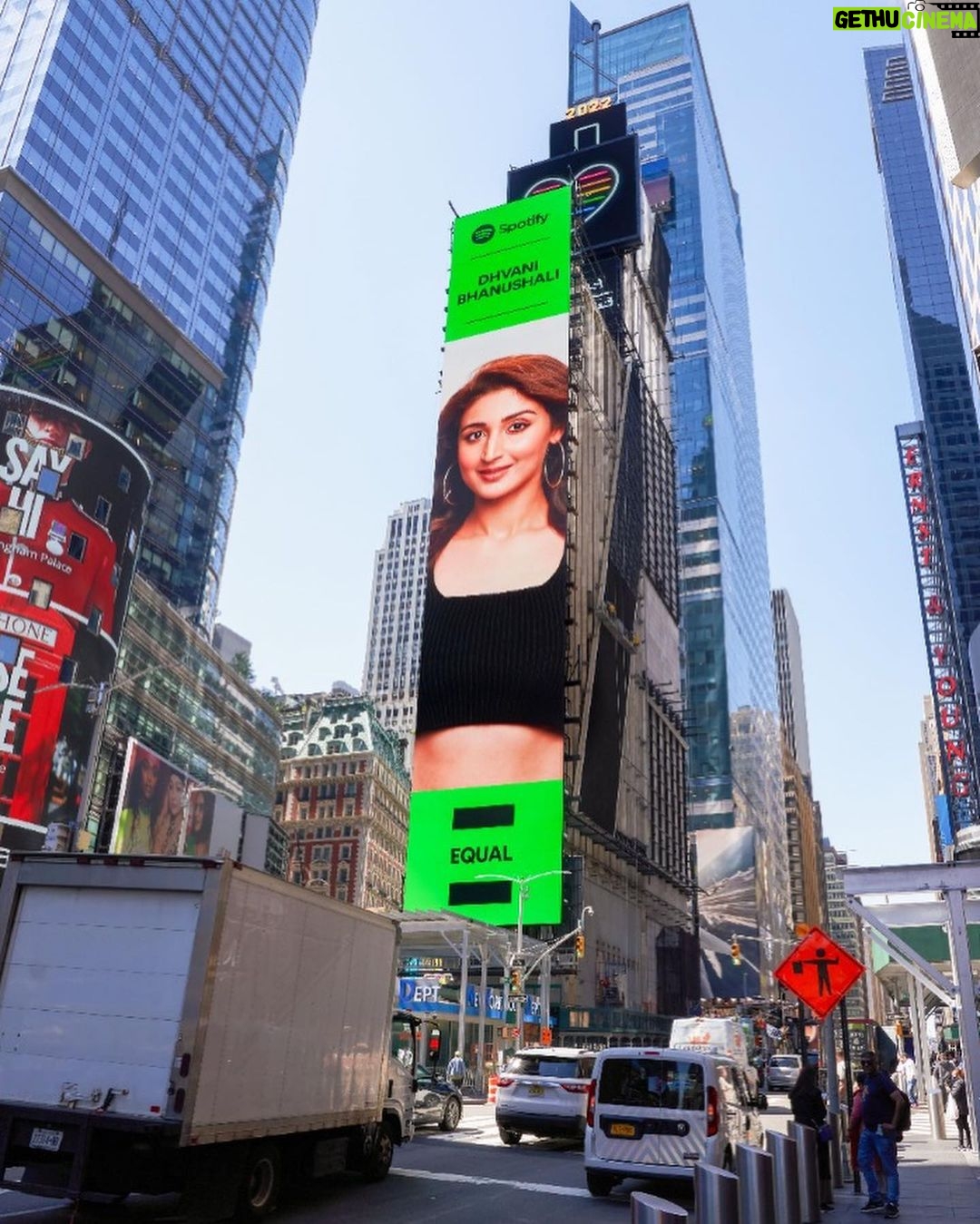 Dhvani Bhanushali Instagram - Made my day! ♥️Grateful beyond words @spotify @spotifyindia