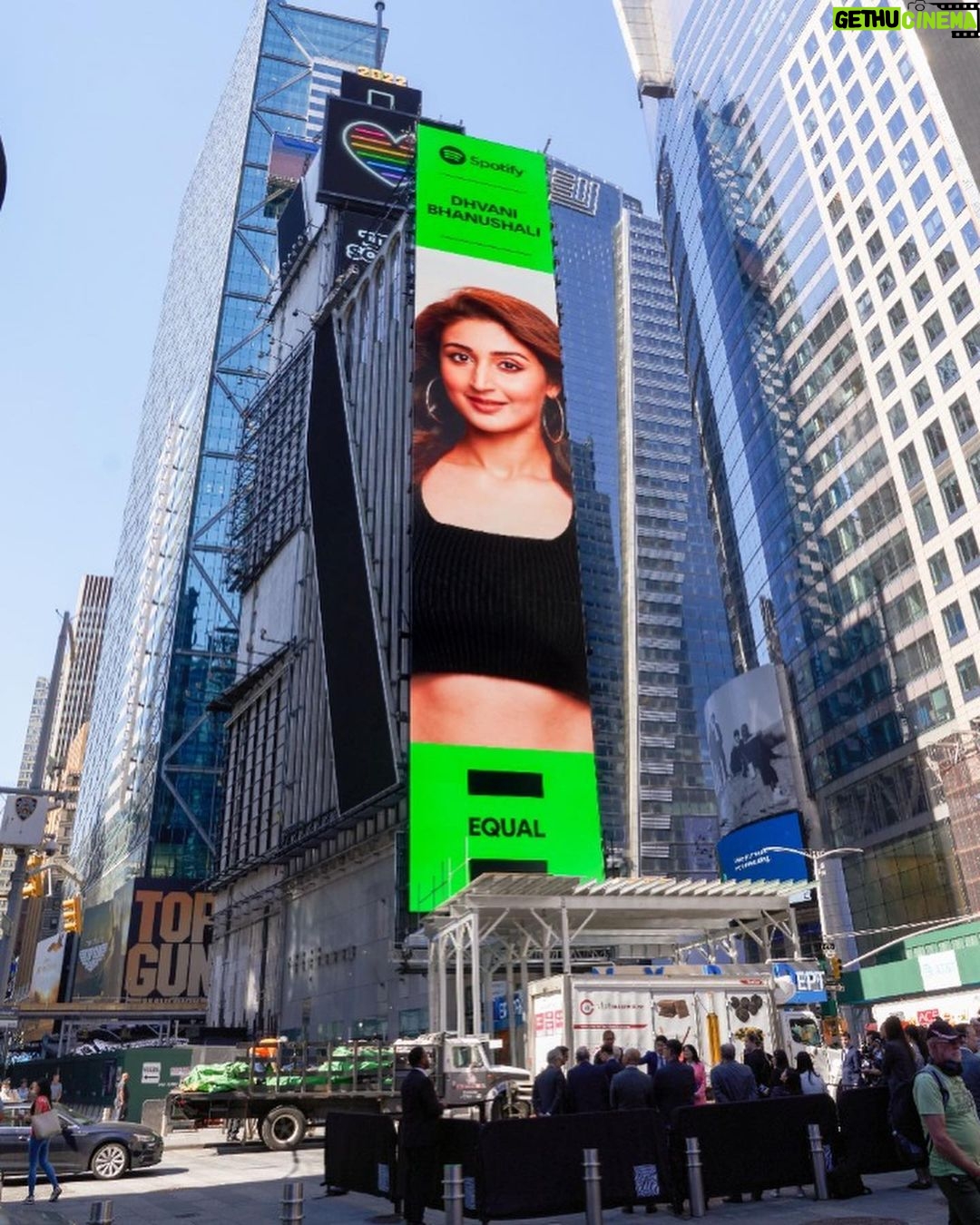 Dhvani Bhanushali Instagram - Made my day! ♥️Grateful beyond words @spotify @spotifyindia