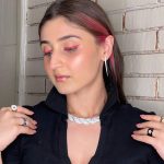 Dhvani Bhanushali Instagram - Make it pop like your eyeliner chicas Top @zara Pants @risingamong Earrings @hcraftjewellery Neckpiece @mozaati Rings @mozaati and @hcraftjewellery Shoes @hm Styling @shreejarajgopal