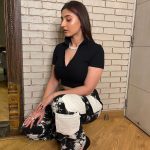 Dhvani Bhanushali Instagram - Make it pop like your eyeliner chicas Top @zara Pants @risingamong Earrings @hcraftjewellery Neckpiece @mozaati Rings @mozaati and @hcraftjewellery Shoes @hm Styling @shreejarajgopal