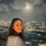 Dhvani Bhanushali Instagram - Super blue 🌑