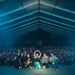 Dhvani Bhanushali Instagram - 12 thousand people,my beautiful crew and I dancing the weekend away in Bangalore 🔥❤️ thankyou for the love 🚀 📸- @baricci