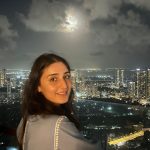 Dhvani Bhanushali Instagram - Super blue 🌑