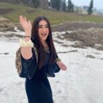 Diana Khan Instagram - You're never too old for a snowball fight ❄️ ⛄️