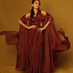 Diipa Khosla Instagram - Turned into a Desi Elf for @bof x @beautyandyouawards x @niv_elc 🧝‍♀️🤎 Credits: Custom made look by @ekayabanaras @palakshah Jewels @amrapalijewels Shot by @mourya HMU by @rakshandairanimakeupandhair Beauty Assist @fauziya_glamup Location @wedostudio.mumbai Mumbai, Maharashtra