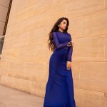 Diipa Khosla Instagram - 💙🦋 From 10 days ago when we had our Tira launch, what a crazy few days it has been: - Our first offline retail launch with @tirabeauty ✨ - 3 days of @indewild’s diwali pop-up in London 🪔 - 3 epic days in NYC 🌃 & now back in Mumbai for some more fun events Wearing this gorgeous dress from @deme_love_ & epic jewellery from @ninosepojewelry Make up by @krisann.figueiredo.mua Hair by @sofiexhmu___
