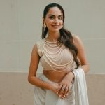 Diipa Khosla Instagram - So in love with this pearl sari by my dearest @siddartha_tytler that I wore for Day 1 of our Diwali Pop up 🤍 London, United Kingdom