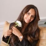 Diipa Khosla Instagram - Good things take time 🌸 can‘t wait for this Amsterdam summer with my timeless @emporioarmani watch - keeping track of all the memories that are yet to come 🫶🏽 #Ad #EAWatches #EAsustainable
